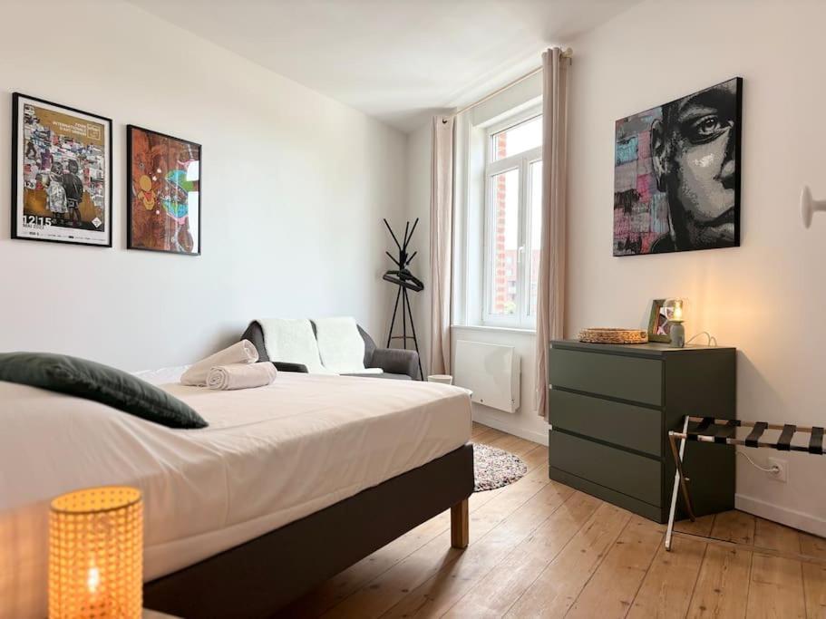 Maison Renovee 4 Personnes - Prox Lille Marquette lez Lille Kültér fotó